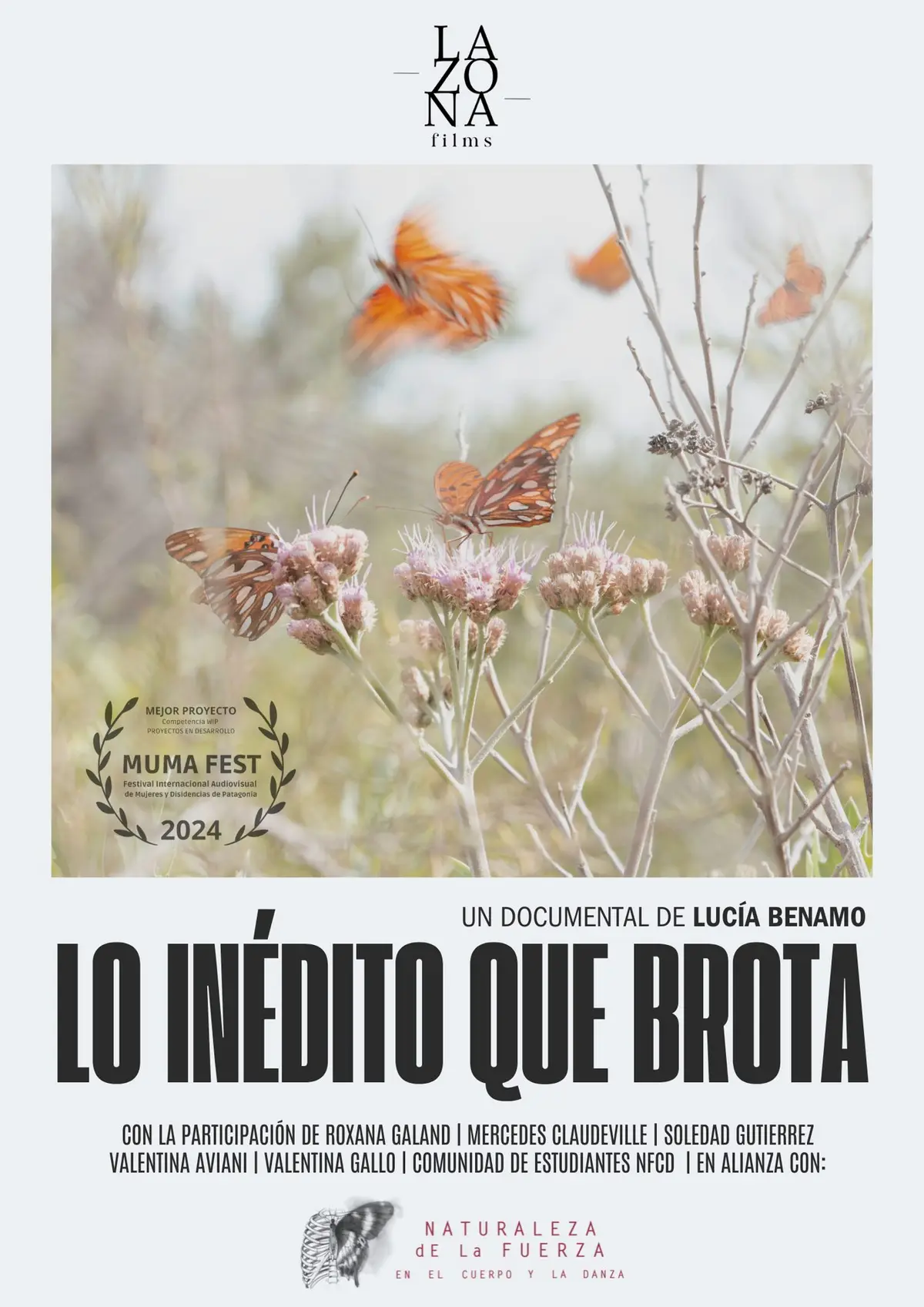Lo inédito que brota. Un documental de Lucía Benamo